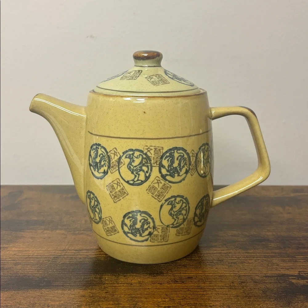 Pier 1 Asian Porcelain Teapot Set